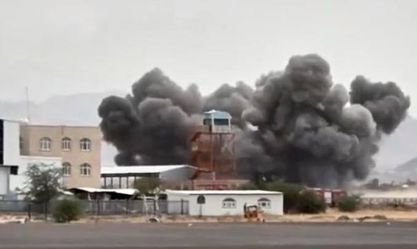 Houthis claim attack on Saudi Arabia after Sanaa Airport strike