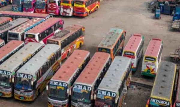 Bus services suspended on all routes from Rajshahi