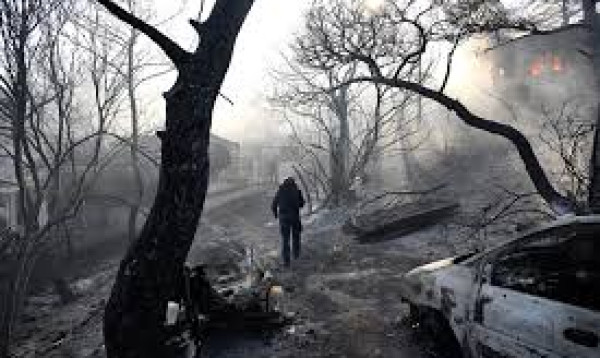 Wildfires on Greece’s Salamina Island kills two