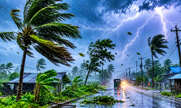 দেশের ছয় অঞ্চলে ঝোড়ো হাওবাসহ বৃষ্টির পূর্বাভাস, নদীবন্দরে ১ নম্বর সংকেত