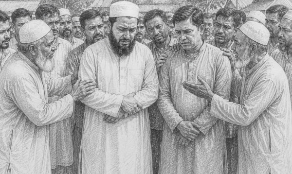 যশোরে জানাজার নামাজ পড়ানোর সময় ইমামের মোটরসাইকেল চুরির অভিযোগ