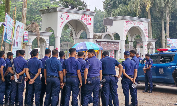 ছাত্রদল-শিবির সংঘর্ষের দুদিন পরেও থমথমে ইবি, অতিরিক্ত পুলিশ মোতায়েন