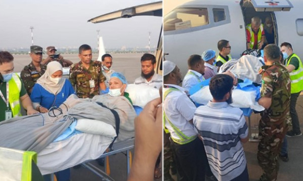সিঙ্গাপুর নেয়া হলো হাটহাজারীতে প্রশিক্ষণে আহত সেনা কর্মকর্তা মহিউদ্দিনকে