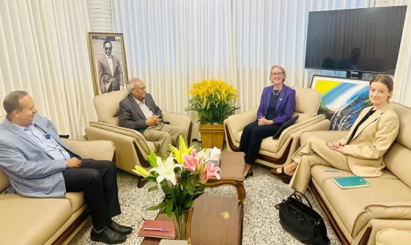 রুহুল কবির রিজভীর সঙ্গে ব্রিটিশ হাইকমিশনারের সৌজন্য সাক্ষাৎ