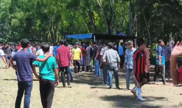 ইবিতে ফুটবল খেলাকে কেন্দ্র করে দুই বিভাগের সংঘর্ষে আহত ৭