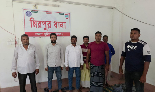 কুষ্টিয়ায় কৃষক লীগ নেতাকে ছাড়াতে থানায় এসে আটক বিএনপি-জামায়াতের ৮ নেতাকর্মী