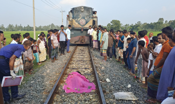 লালমনিরহাটের আদিতমারীতে ট্রেনে কাটা পড়ে অজ্ঞাত নারীর মৃত্যু