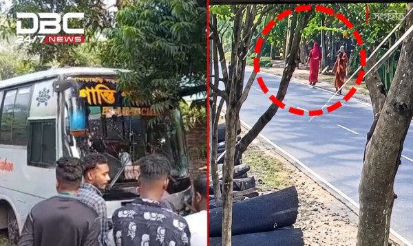 জামালপুরে বাসচাপায় শাশুড়ি ও পুত্রবধূর মৃত্যু, বাসসহ হেলপার আটক