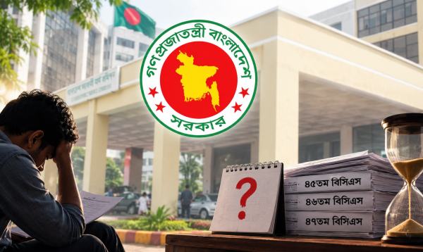 চূড়ান্ত ফলের ৩২১ দিনেও গেজেট হয়নি ৪৫তম বিসিএসের, অনিশ্চয়তায় সুপারিশপ্রাপ্তরা