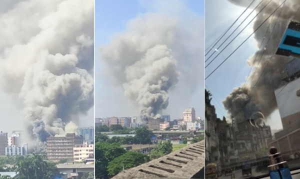 টঙ্গীতে ওষুধ কারখানার কেমিক্যাল গোডাউনে ভয়াবহ আগুন, নিয়ন্ত্রণে ৯ ইউনিট