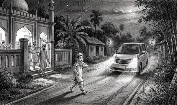 নোয়াখালীতে রাস্তা পারাপারের সময় দুর্ঘটনায় চতুর্থ শ্রেণির ছাত্রের মৃত্যু