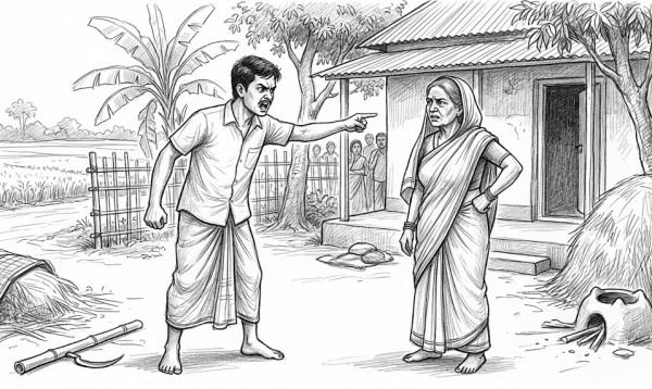 সাতক্ষীরায় জমি নিয়ে বিরোধে কাকিকে হত্যার অভিযোগ