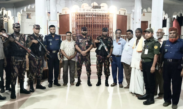 ফেনীতে দুর্গাপূজায় ১৮ মণ্ডপের নিরাপত্তায় থাকছে ৫ প্লাটুন বিজিবি