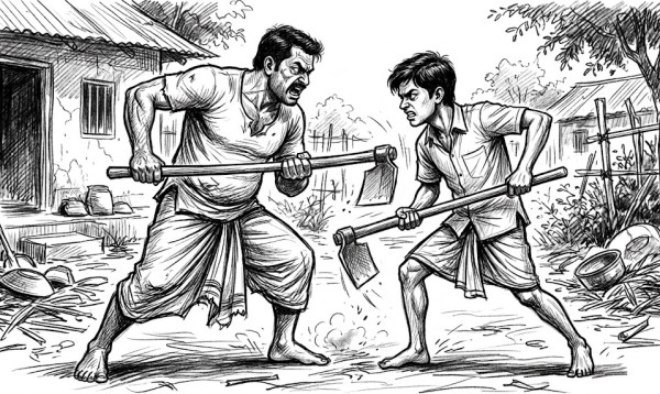 ঝিনাইদহ সদরে বড় ভাইয়ের কোদালের কোপে ছোট ভাইয়ের মৃত্যু