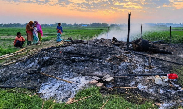গাইবান্ধায় মশার কয়েল থেকে লাগা আগুনে পুড়ে কৃষকের মৃত্যু