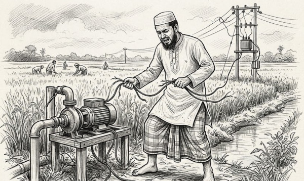 সাতক্ষীরায় সেচ পাম্পের সংযোগ দিতে গিয়ে বিদ্যুৎস্পৃষ্টে মাদ্রাসা শিক্ষকের মৃত্যু
