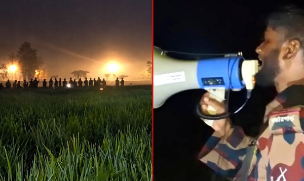 লালমনিরহাটে ভারতীয় বাঘের আক্রমণে আহত ৩, সতর্কতায় বিজিবির মাইকিং