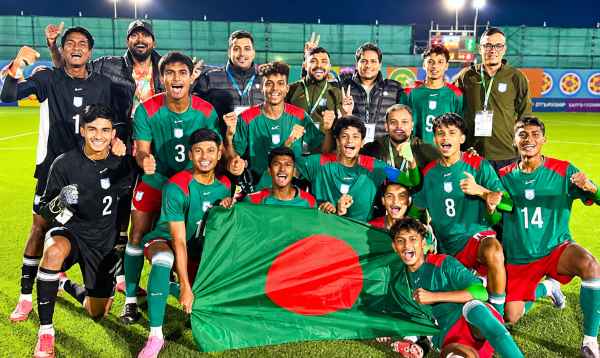 গ্যাবনকে হারিয়ে বিশ্বকাপের ফাইনালে বাংলাদেশ